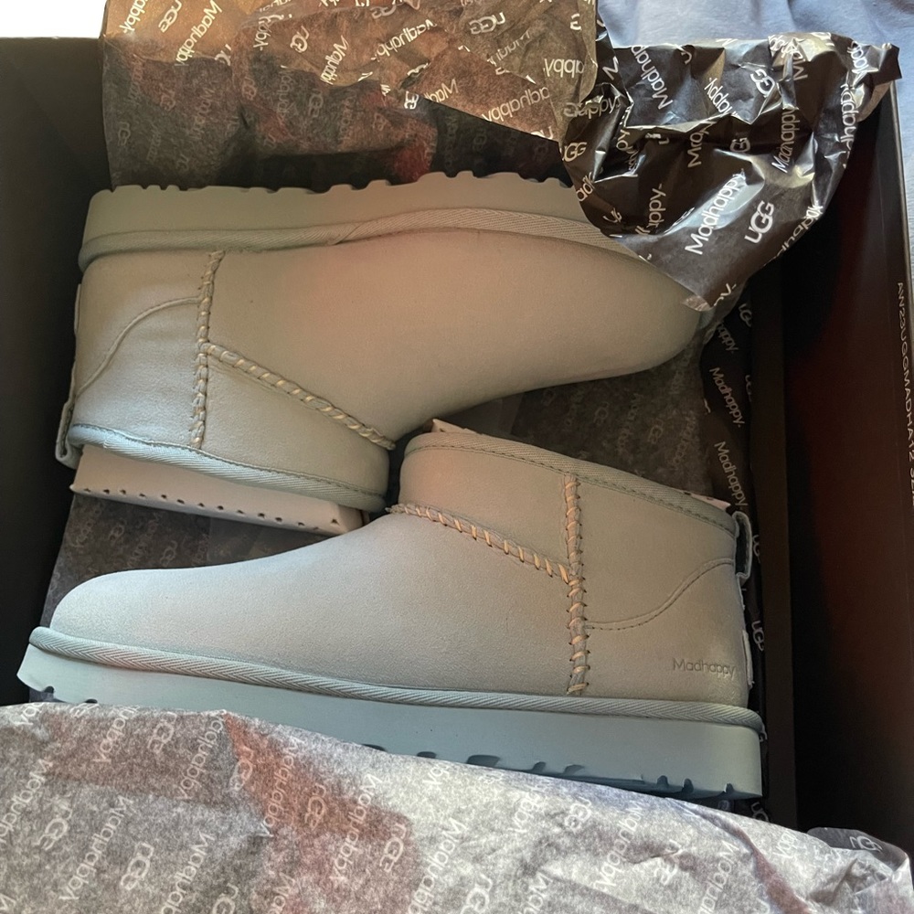 Madhappy Ugg Ultra Mini - Snow (women’s 7) ❄️💙🥶